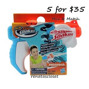 Nerf Super Soaker Piranha Blaster NWT/NIP